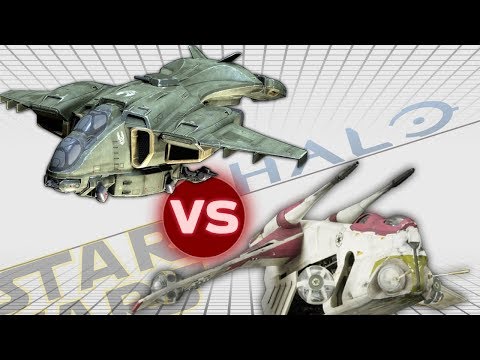 Видео: LAAT Gunship против UNSC Pelican (вариант Gunship) | Halo против Star Wars: кто победит