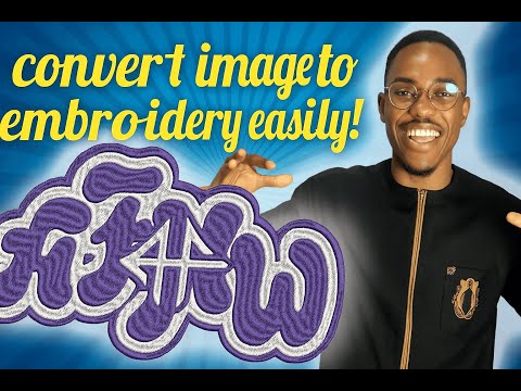 Видео: КАК КОНВЕРТИРОВАТЬ ИЗОБРАЖЕНИЕ НЕПОСРЕДСТВЕННО В ВЫШИВКУ С ПОМОЩЬЮ WILCOM EMBROIDERY AUTO-DIGITIZ...