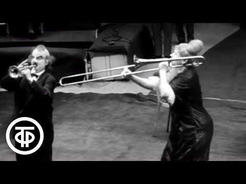 Видео: Музыкальные эксцентрики Елена Амвросьева и Георгий Шахнин. Советский цирк (1964)