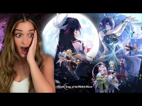 Видео: Песня Неба Луны: Лунная баллада ночи РЕАКЦИЯ | Genshin Impact #GenshinImpact