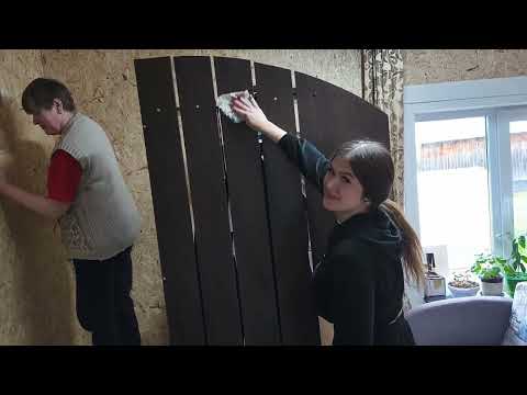 Видео: Поменяли входную дверь и межкомнатную арку, съездили к реке.
