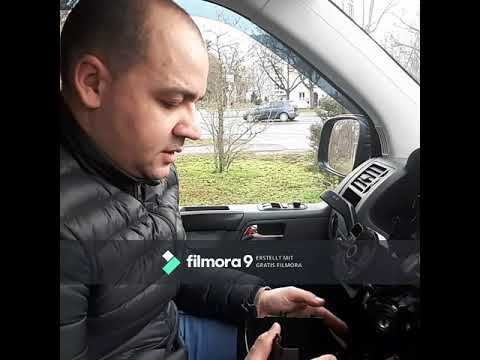 Видео: Airbag. Установка шлейфа подушки безопасности руля, Wolksvagen # Caravelle # Multivan # Transporter.