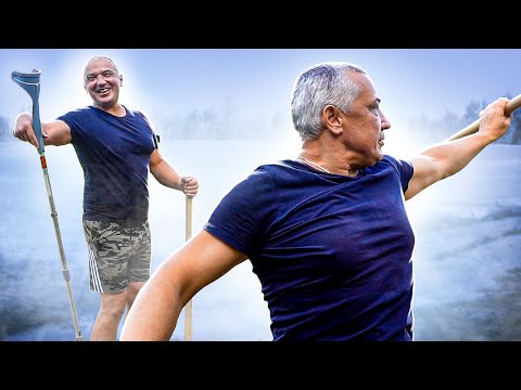 Видео: Коксартроз тазобедренного сустава 4 степени и упражнения с палкой