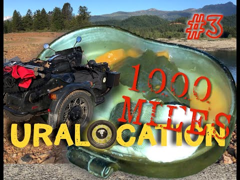 Видео: Урал в США. #3. Мотопутешествие. Рыбалка. Уха. Кемпинг на аэродроме.