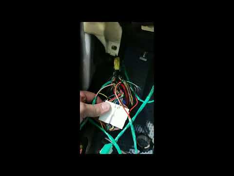 Видео: Установка сигнализация с автозапуском  Hundai Elantra 3. Часть 5 подключение 18 контактного разъема 