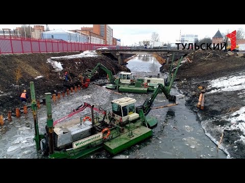 Видео: Тульская набережная: как это было