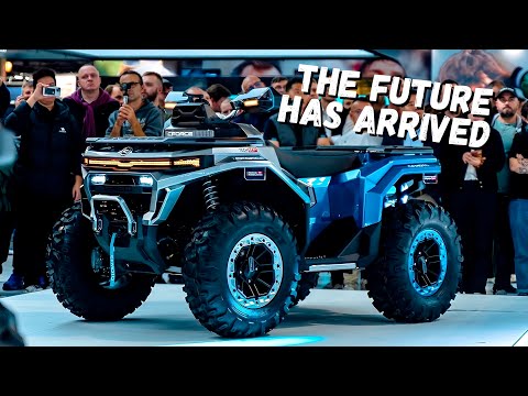 Видео: Представляем CFMOTO CFORCE Tech Gen4 | Обзор полноуправляемого квадроцикла