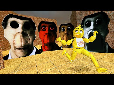 Видео: ОБУНГА В ЛАБИРИНТЕ ГОНЯЕТСЯ ЗА НАМИ OBUNGA NEXTBOT SANDBOX ► Garry's Mod