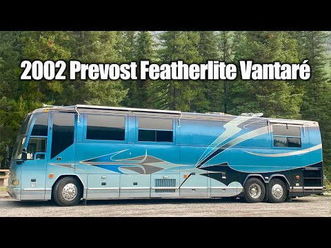 Видео: 2002 Prevost Featherlite Vantaré H3-45 Full Tour — ПРОДАЕТСЯ владельцем
