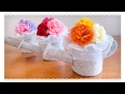 Видео: Никакого шитья! Гвоздичная композиция из фетра.