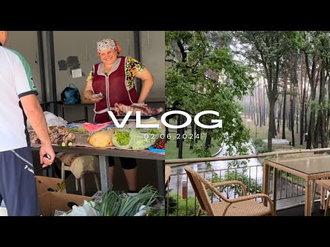 Видео: VLOG : КИЕВСКИЙ РЫНОК | ГРОЗА , ЛИВЕНЬ И ВПЕЧАТЛЕНИЯ | ОТЕЛЬНЫЙ КОМПЛЕКС *ПУЩА ЛЕСНАЯ*