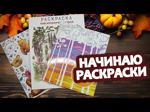 Видео: Начинаю новые раскраски 🖌️