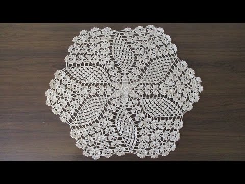 Видео: ПРОСТЕЙШАЯ САЛФЕТКА КРЮЧКОМ С ЭФФЕКТНЫМ ЦВЕТОЧНЫМ УЗОРОМ. ЧАСТЬ 1