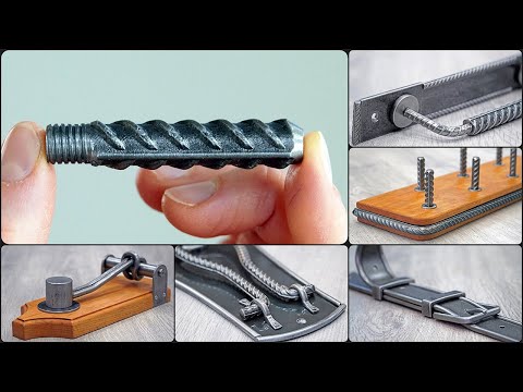 Видео: Топ-9 интересных идей из куска арматуры!