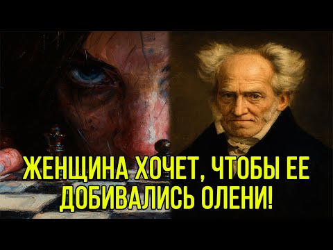 Видео: Женщины мечтают, чтобы ИХ ДОБИВАЛИСЬ! Жестокое мнение Шопенгауэра