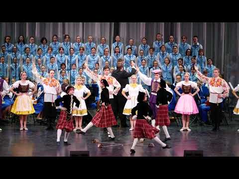 Видео: Хоровод Дружбы. Народные танцы. Ансамбль Локтева. Дворец Пионеров. 22/05/2022.