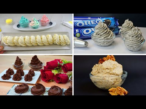 Видео: 4 лучших крема для начинки тортов - Tundes Cakes