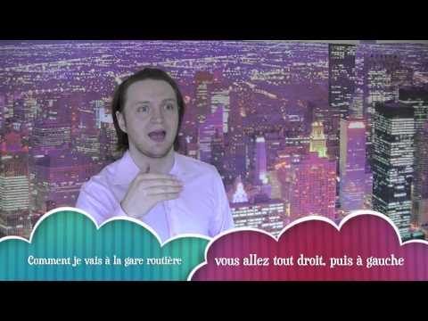 Видео: Реальный Французский. Урок 3 Как пройти, транспорт и пр - La route au voyage