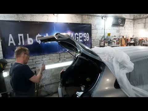 Видео: Mitsubishi ASX - КОРРОЗИЯ крышки багажника.  Устраняем путём частичной замены.