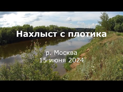 Видео: Нахлыст с плотика 3 | Река Москва | 15 июня 2024