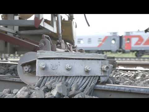 Видео: Выправочно-подбивочно-отделочная машина ВПО-С