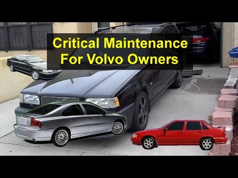 Видео: Важные моменты, которые следует проверить на вашем Volvo White Block, 850, S70, V70, S40, 960 и т...