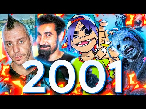 Видео: Легендарные события в рок-музыке! 2001 год: Slipknot, Rammstein, Tool, P.O.D. | Перемотка