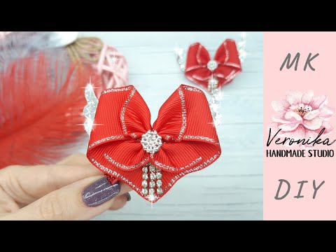 Видео: Любовь в каждой заколочке / Идеальные заколочки сердечки 💗 DIY Hair-clip Heart Tutorial 💗 Laço Amora