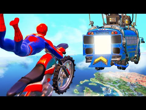Видео: Экстремальная каскадёрская гонка в Fortnite!