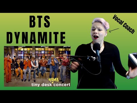 Видео: Реакция и анализ преподавателя вокала из Новой Зеландии (BTS Dynamite)