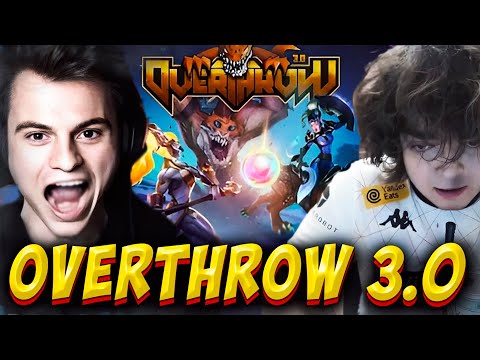 Видео: СТАРЫЙ БОГ И РОСТИК ИГРАЮТ В OVERTHROW 3.0! Старый Бог Лучшее! Дота 2 Патч 7.37c