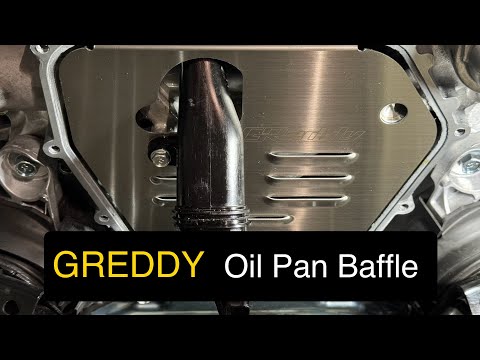 Видео: Перегородка масляного поддона GREDDY GR86 - 13515903