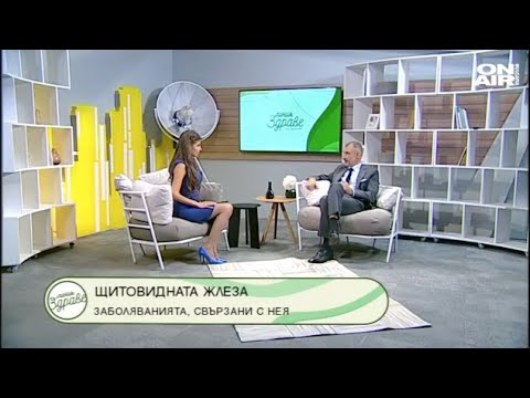 Видео: Линия здраве - здравето на щитовидната жлеза с доц. Шинков