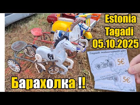 Видео: Лучшая барахолка Эстонии!? Как вы думаете - такая цена на билет оправдана ? Tagadi. Estonia.