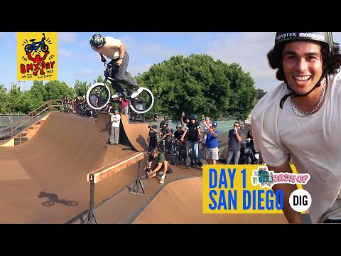 Видео: ДЕНЬ 1 — ДЕНЬ BMX от OUR BMX / НАЛИЧНЫЕ | САН-ДИЕГО