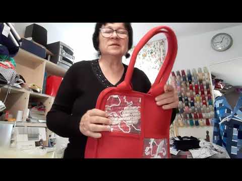 Видео: Обзор курточки и сумок в технике пэчворк