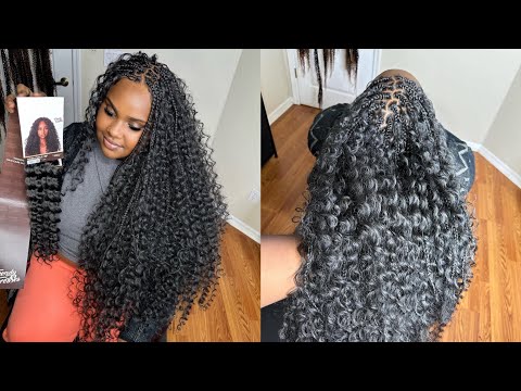 Видео: #589. КОСЫ В СТИЛЕ БОХО С РЕЧНЫМИ ЛОКОНАМИ, TRENDYTRESSES1.COM, РАСПРОДАЖА !!!