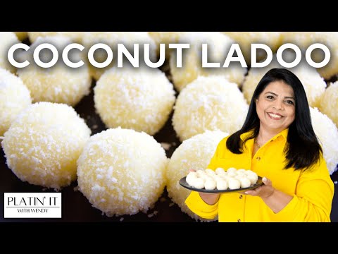 Видео: Супер легкий кокосовый ладу за 10 минут | Рецепт Нариял Ладду