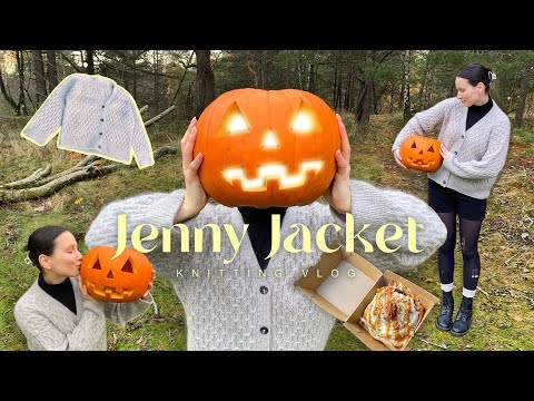Видео: Жакет Дженни от PetiteKnit | Уютные осенние дни 🍁 | Влог о вязании #2 (sub)