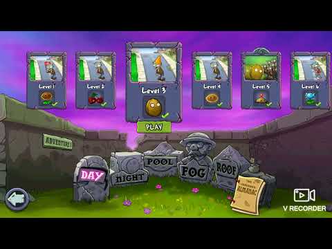 Видео: Прохождение игры Plants vs Zombies Часть 1 Уровни 1-5