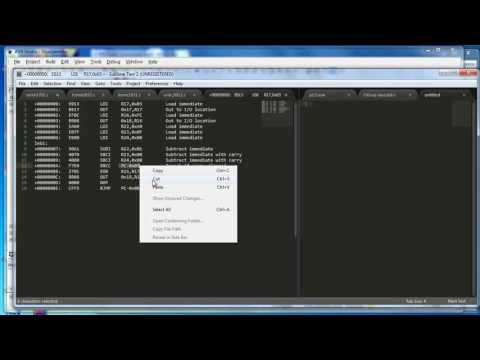 Видео: Лекция 329. Atmega8 Disassembler