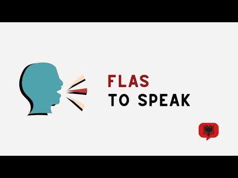 Видео: Изучите албанский глагол «Flas» | Настоящее и будущее время