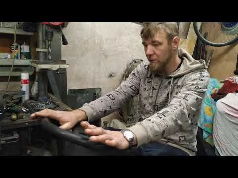 Видео: Минитрактор переломка рулевое управление