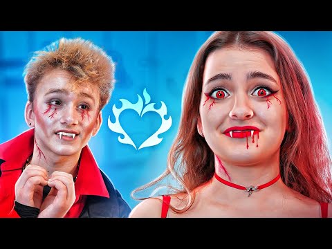 Видео: Я Влюбилась в Вампира! Мой Новый Парень Вампир!