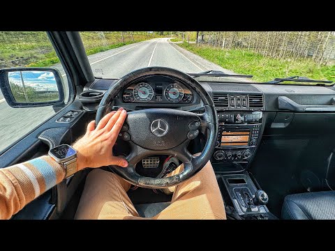 Видео: 2009 Mercedes-Benz G55 AMG Kompressor - ТЕСТ-ДРАЙВ ОТ ПЕРВОГО ЛИЦА