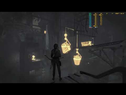 Видео: Rise of the Tomb Raider. Советская Шахта (рудничные тележки)