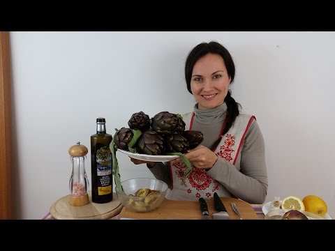 Видео: Простейший салат из сырых артишоков