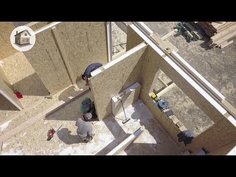 Видео: Строим теплый Дом за 3 недели. От фундамента до крыши
