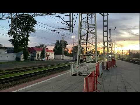 Видео: Сапсан пролетает через Бологое