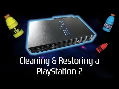 Видео: Очистка и восстановление оригинальной PS2 — Адам Коралик